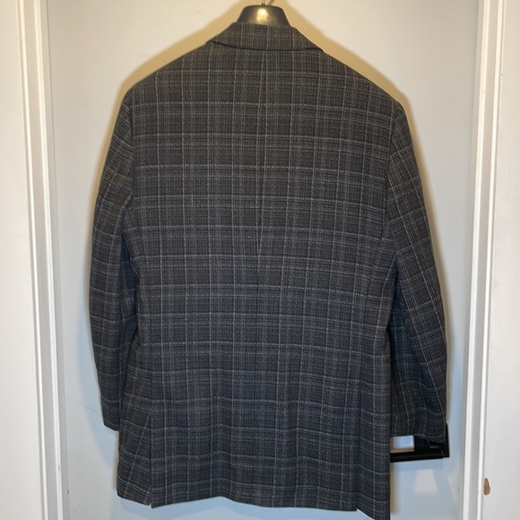 Nautica Sportcoat Vintage 40T Black and Grey - Picture 13 of 13